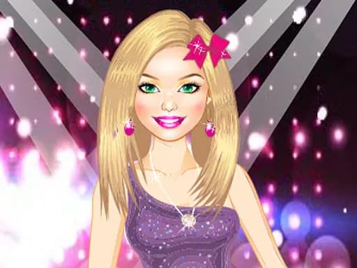 Barbie Popstar Kıyafet Giydirme
