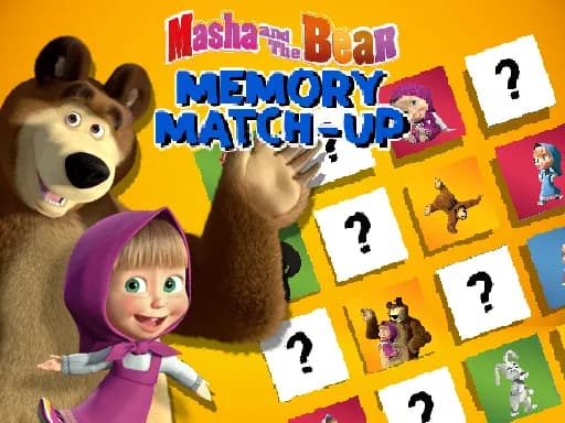 Masha ve Ayı Hafıza Eşleştirme