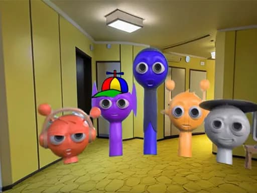 Sprunki Backroom Terrors Skibidi Tuvalet