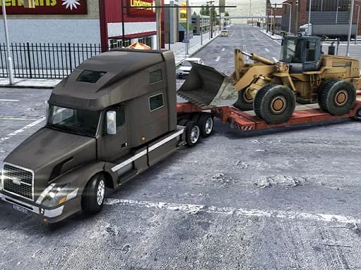 Kamyon Taşıma Şehir Simülatörü Oyunu