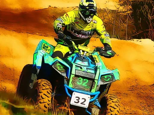 Aşırı Quad Bisiklet Yapbozu