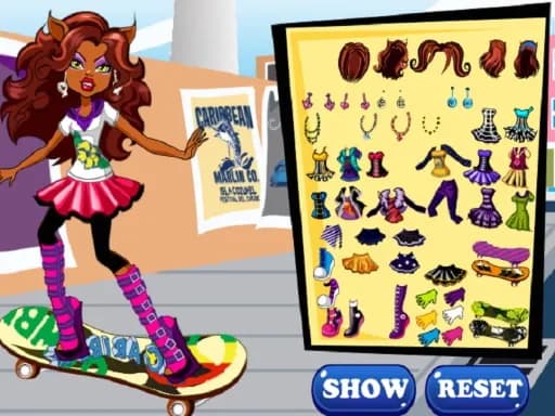 Clawdeen Kayak Yapıyor