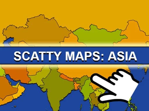Scatty Haritaları: Asya