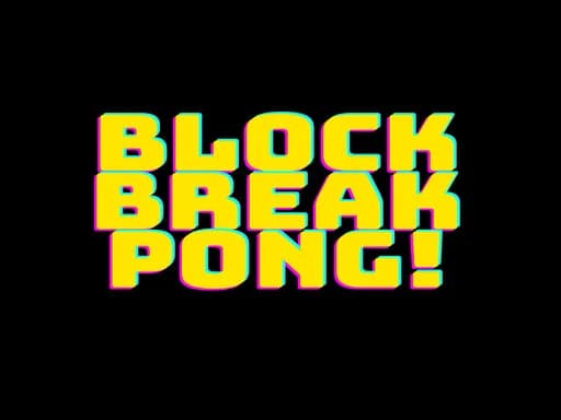 blok kırma pong