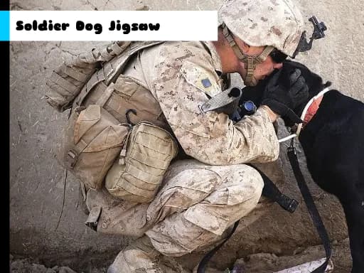 Asker Köpeği Yapboz