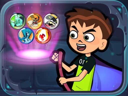 Ben 10 Cadılar Bayramı Baloncuk Atıcı