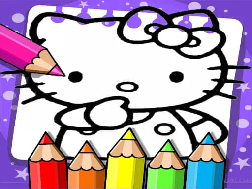 Hello Kitty Boyama Kitabı