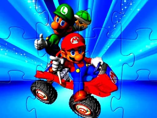 Mario ve Yoshi Puzzle