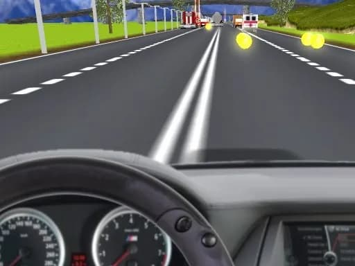 Araba Trafik Yarışçısı