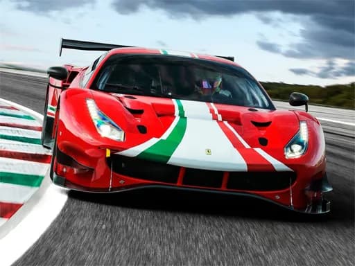 Ferrari 488 GT3 Evo Yapboz