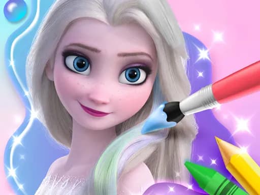 Elsa İçin Boyama Kitabı