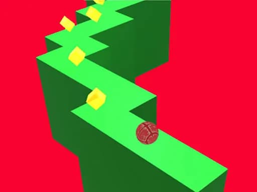 Wall Ball ZigZag Oyunu 3D