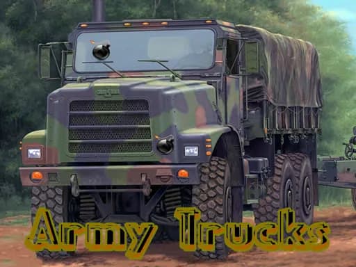 Askeri Kamyonlar Gizli Nesneler