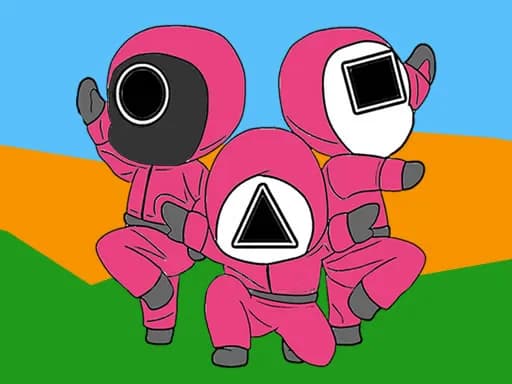 Squid Game Boyama Kitabı