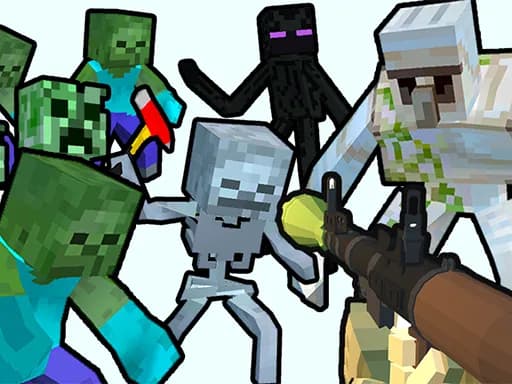 Minecraft Shooter - Dünyanı Kurtar