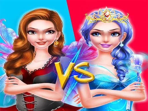 Prenses Elbisesi Giydirme VS Cadı Makyajı