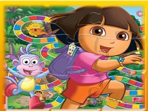 Dora the Explorer Eşleştirme 3 Bulmaca Oyunu
