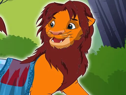 Aslan Kral Simba Kıyafet Giydirme