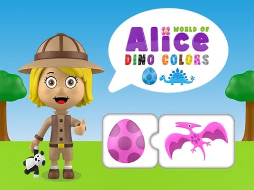 Alice'in Dünyası   Dino Renkleri