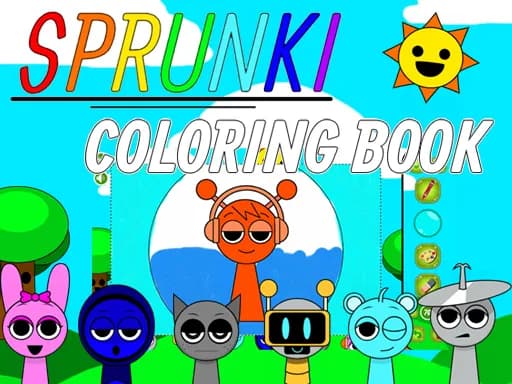Sprunki Boyama Kitapları