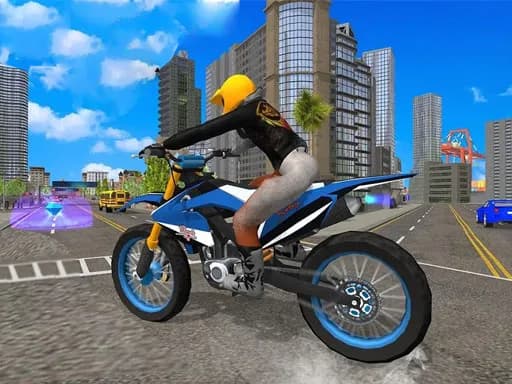 Şehir Bisikleti Stunt Yarışı