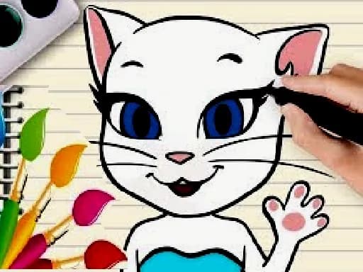 Talking Angela Boyama Kitabı
