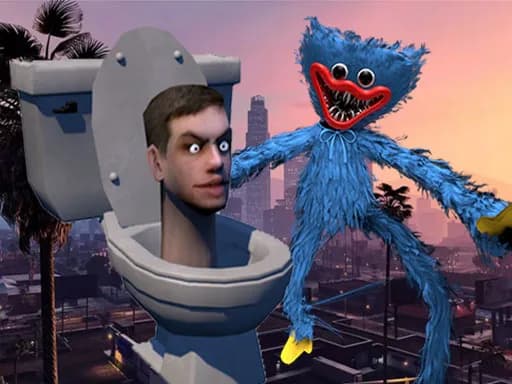 Huggy Wuggy Savaşı Skibidi Tuvalet