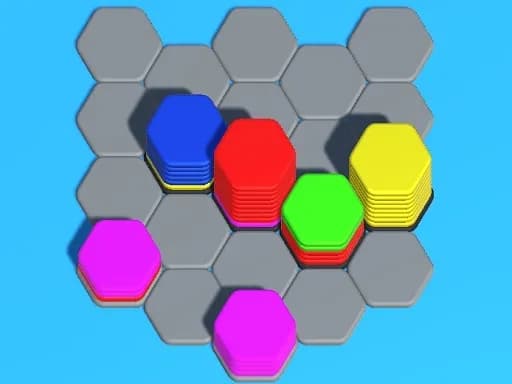 Hexa Sort 3D Bulmaca