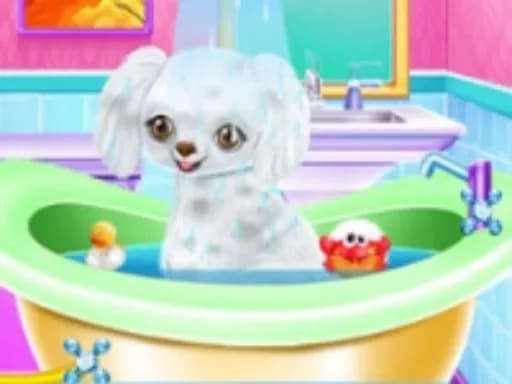 Yeni Poodle Arkadaşım - Evcil Hayvan Bakım Oyunu
