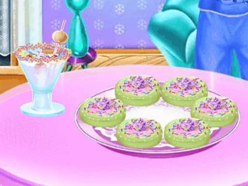 Lezzetli Gökkuşağı Donutları Pişirme
