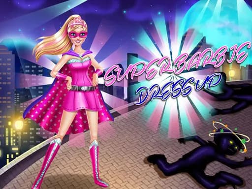 Süper Barbie Elbise Giydirme