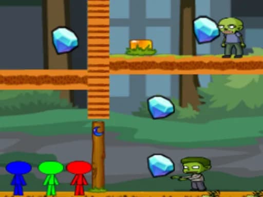 StickMan Kardeşler Zombilere Karşı
