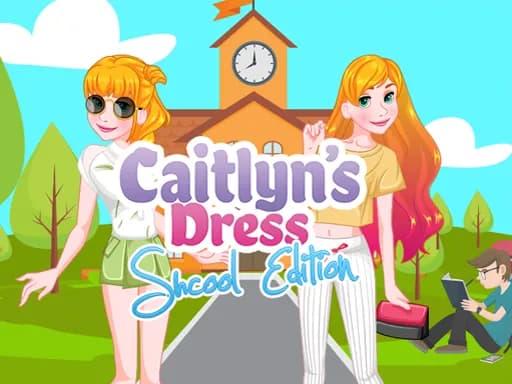 Caitlyn Elbise Giydirme: Okul Versiyonu