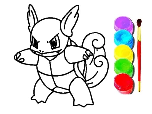Pokemon Boyama Kitabı