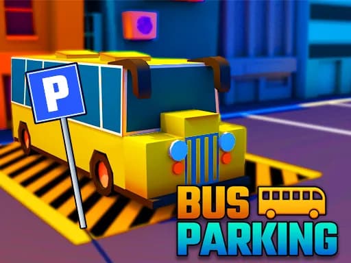 Otobüs Park Etme Şehri 3D