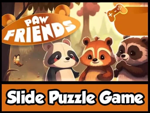 Paw Friends - Kaydırmalı Bulmaca Oyunu